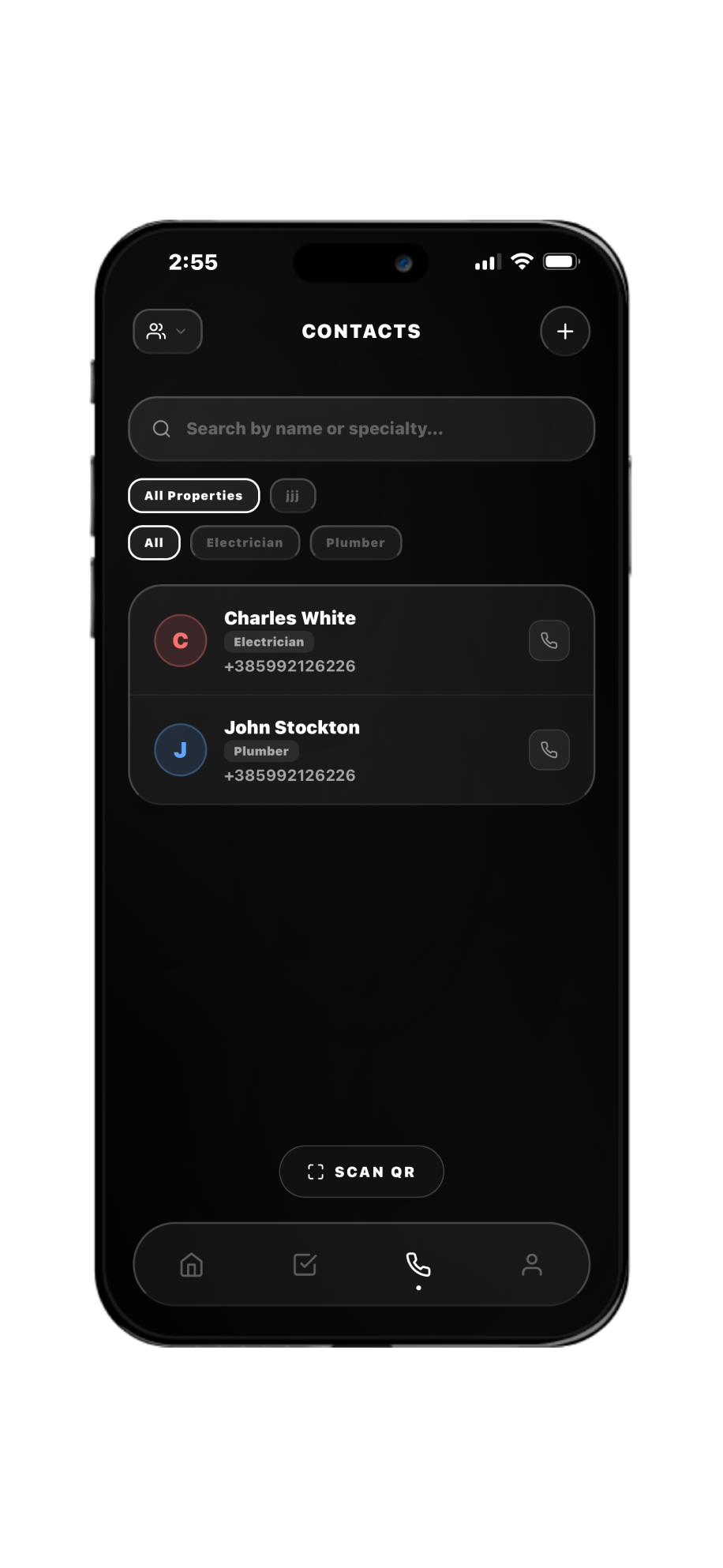 Genexi digital brochure on mobile
